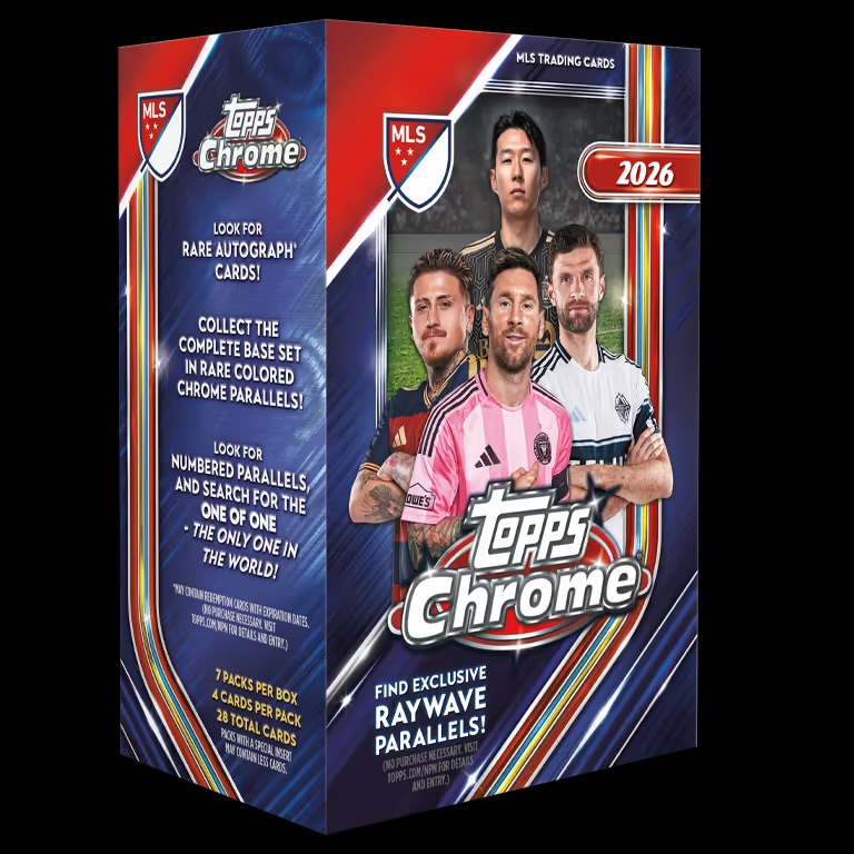 2026 Topps Chrome MLS Soccer
